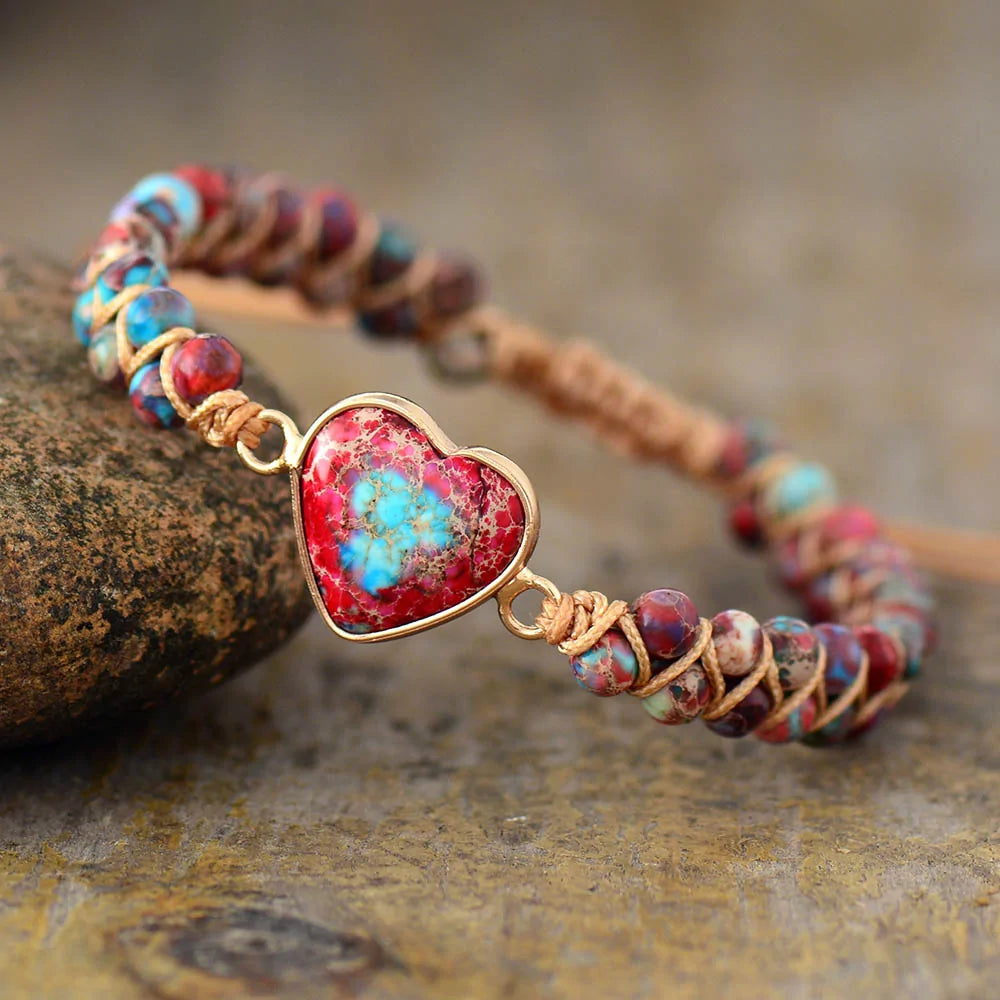 Heart Stone Bracelets