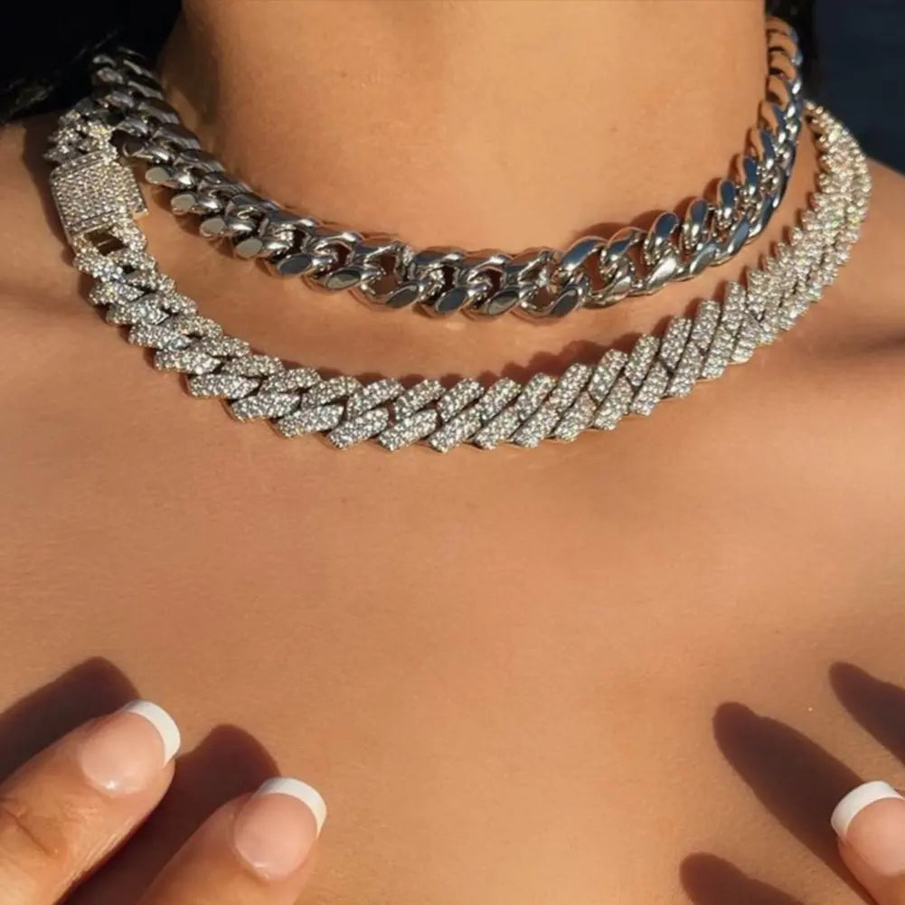 Majorelle Cuban Link Chain Necklace