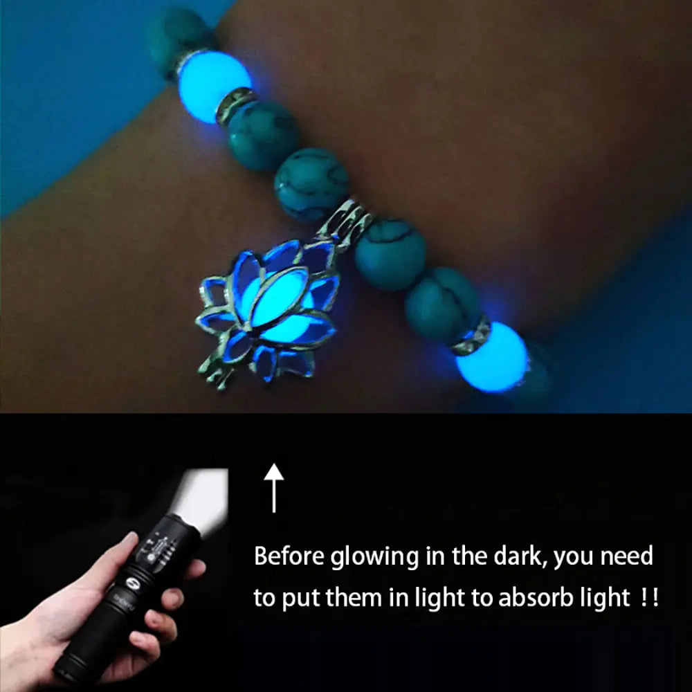 Majorelle Glow In The Dark Bracelet