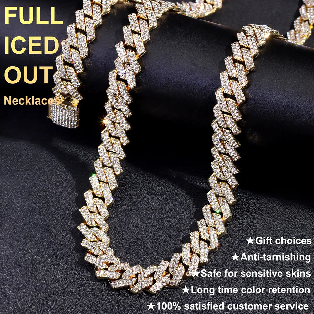 20-Inch Double-Drain Cuban Chain