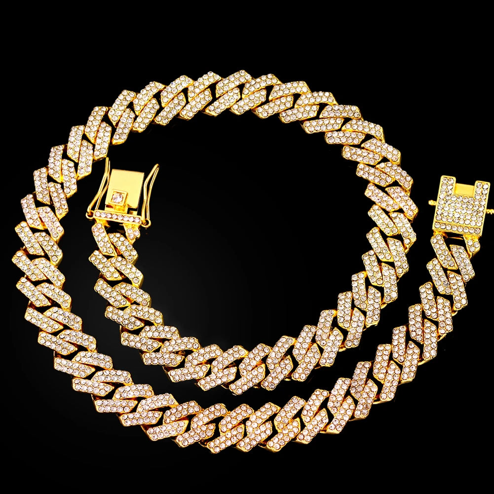 20-Inch Double-Drain Cuban Chain