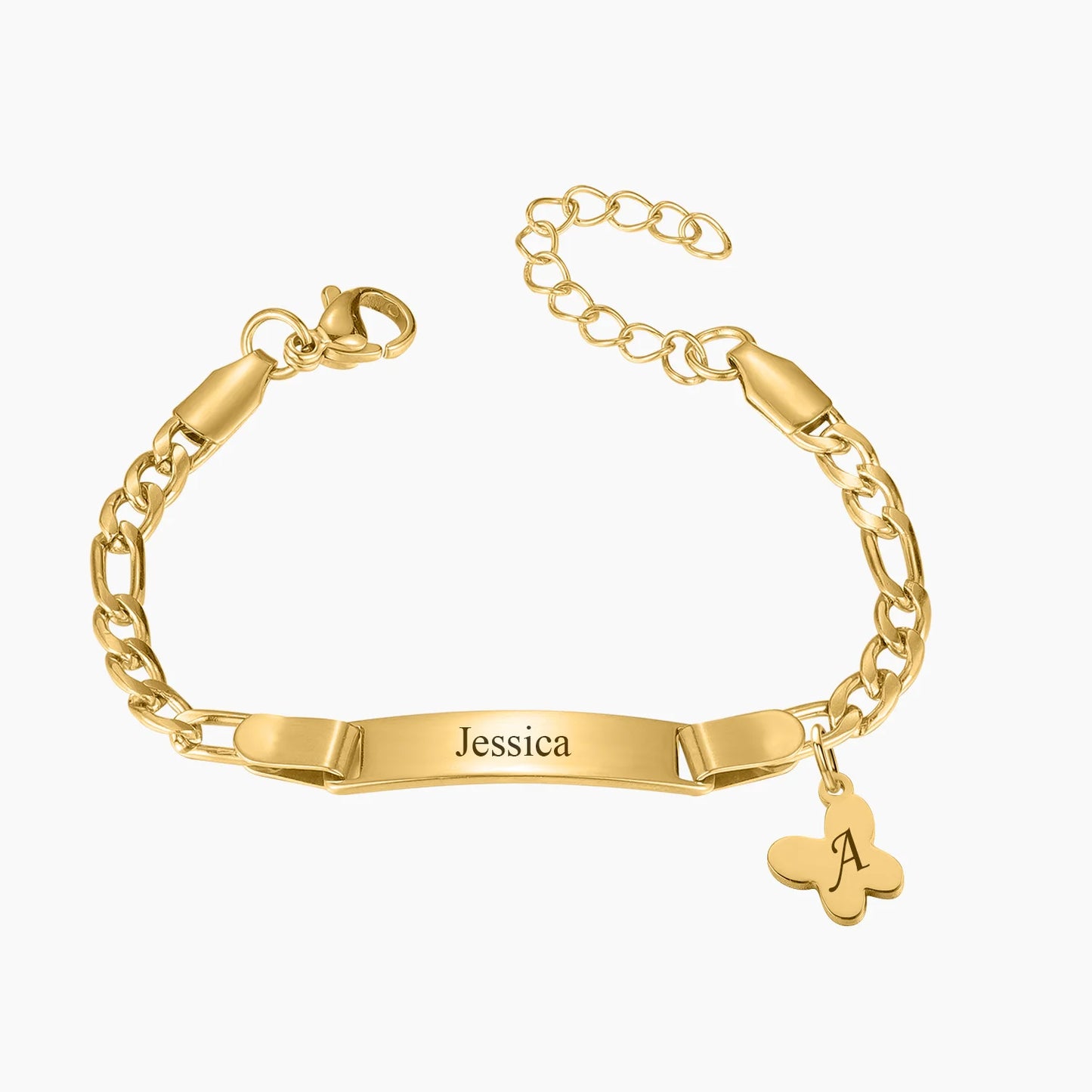 Personalized Gold Baby Bracelet Custom Any Name