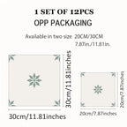 Majorelle minimalist style tiles stickers