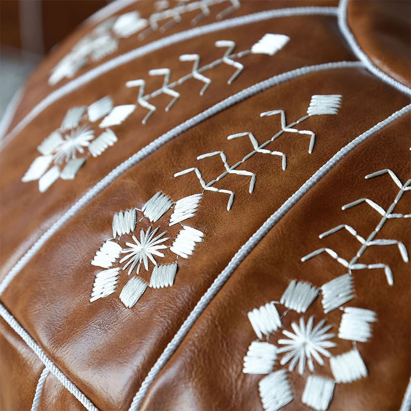 Majorelle PU Leather Cushion