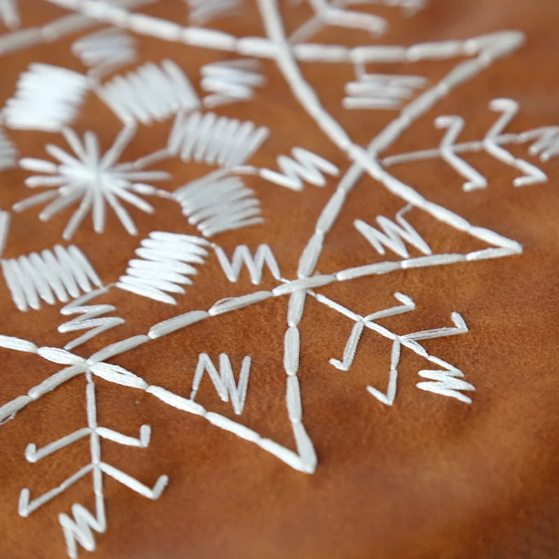 Majorelle PU Leather Cushion