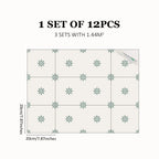 Majorelle minimalist style tiles stickers