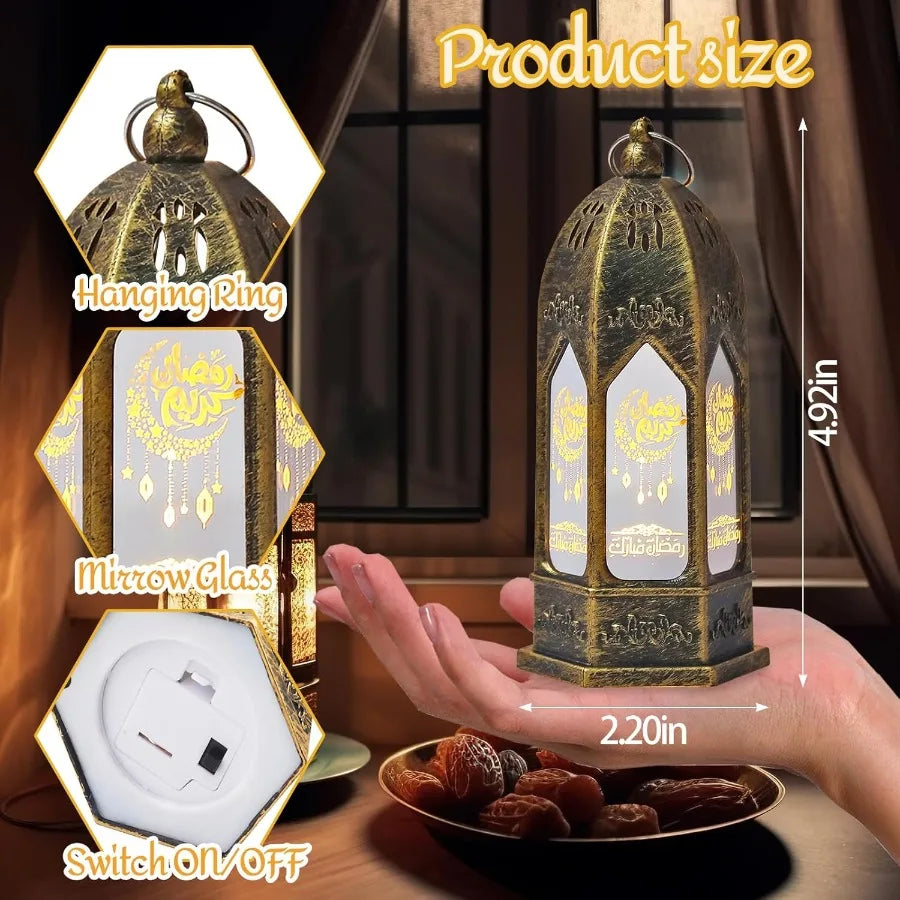 Majorelle Ramadan Candle Lantern