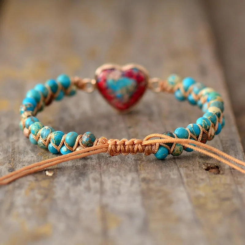 Heart Stone Bracelets