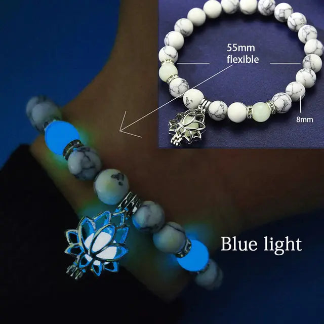 Majorelle Glow In The Dark Bracelet
