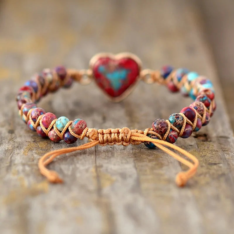 Heart Stone Bracelets