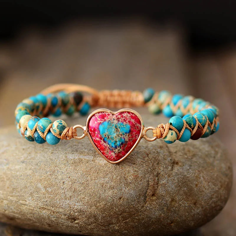Heart Stone Bracelets